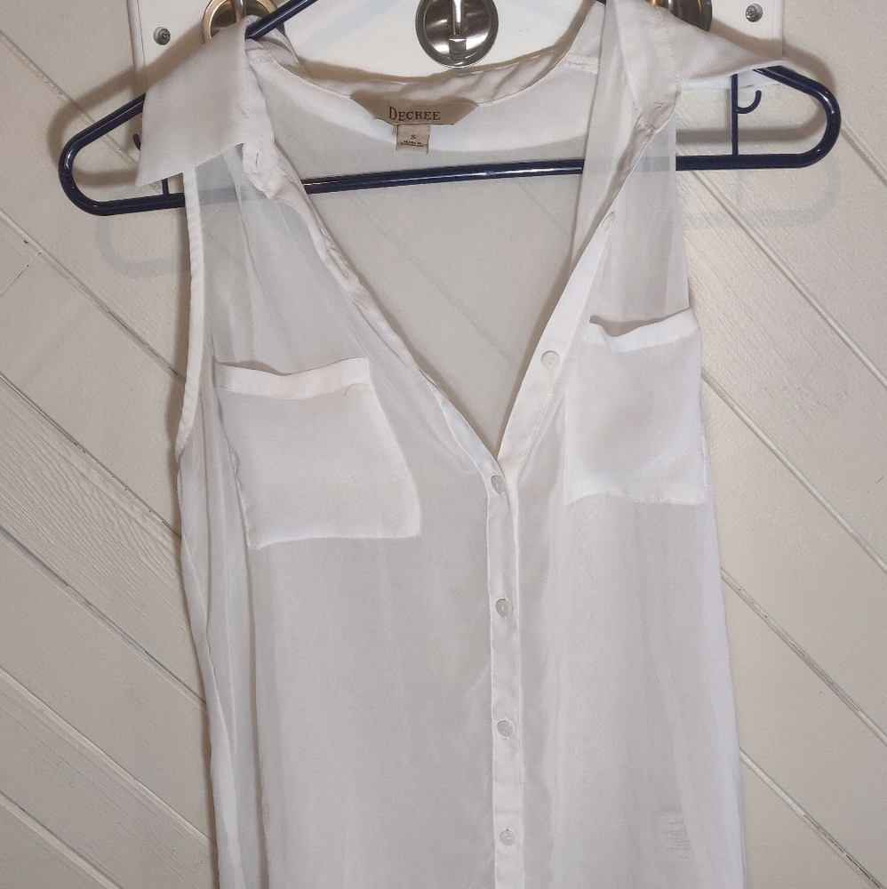 White Decree Blouse